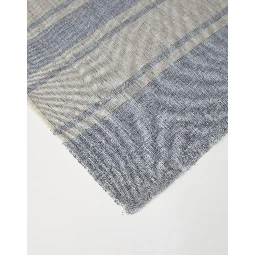 Bicolor Linen Scarf
