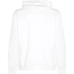 سويت شيرت قطني أبيض