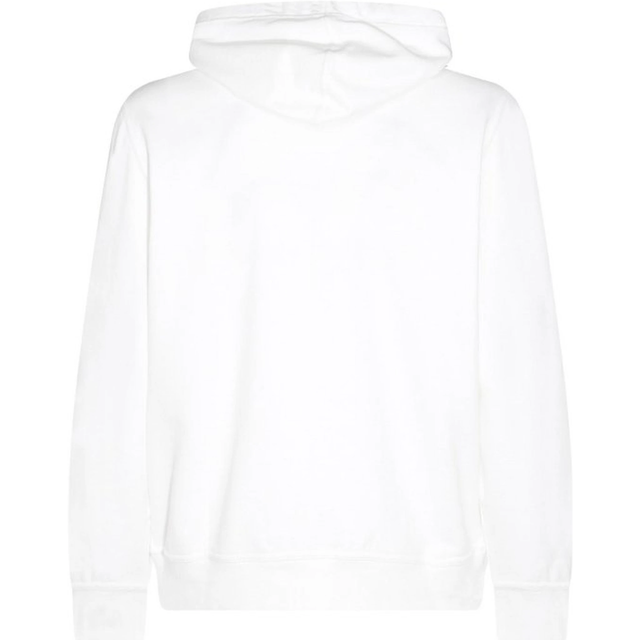 سويت شيرت قطني أبيض