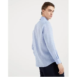Blue Linen Shirt