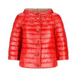 Multicolor Polyamide Full-Length Jacket