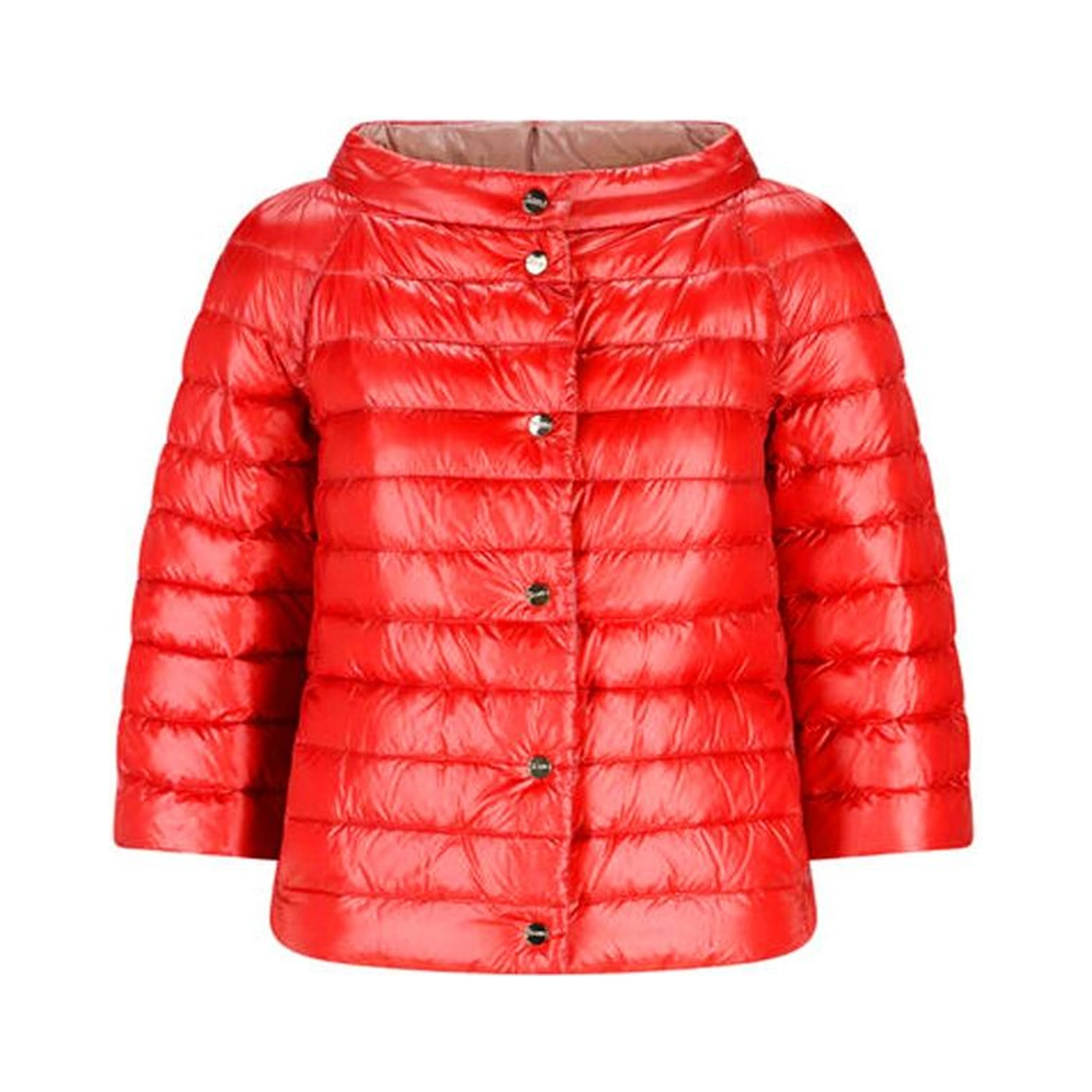 Multicolor Polyamide Full-Length Jacket