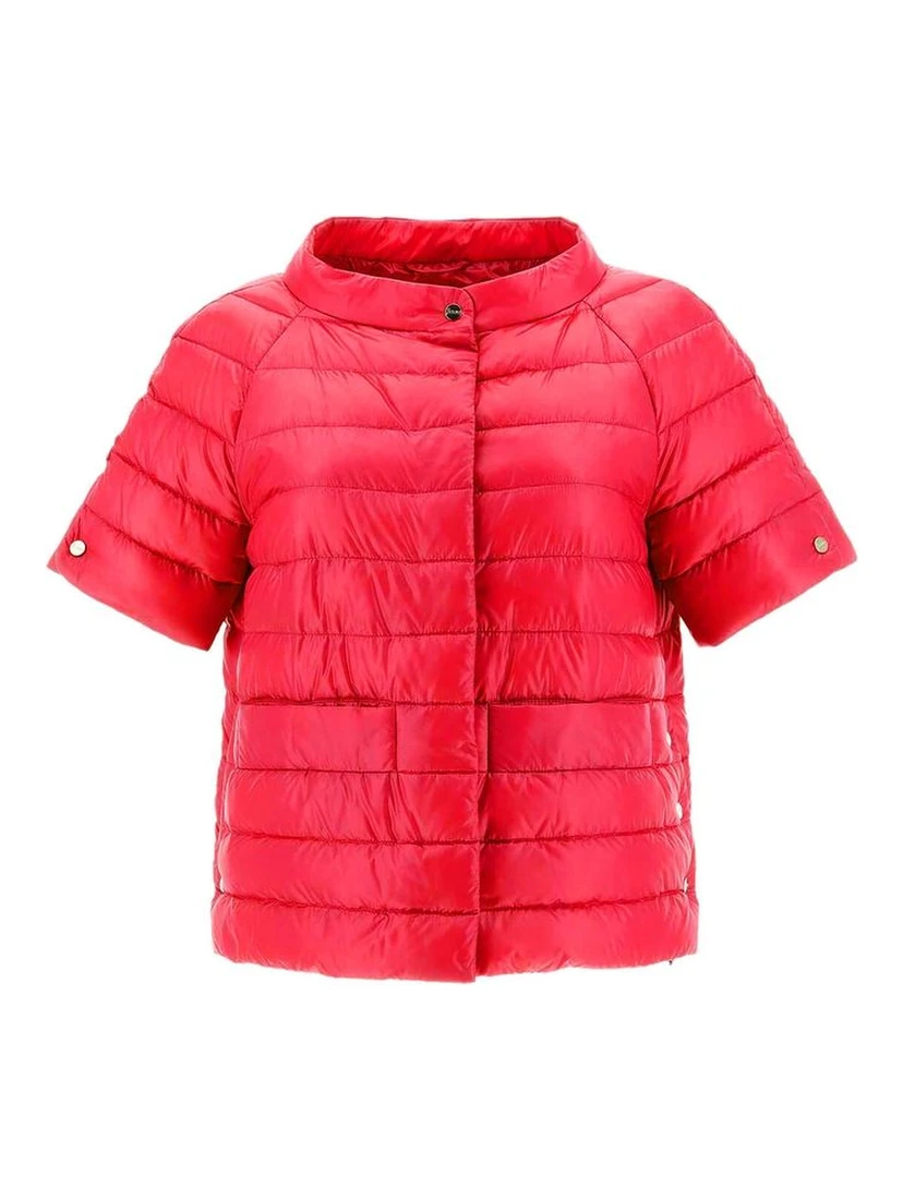 Multicolor Polyamide Full-Length Jacket