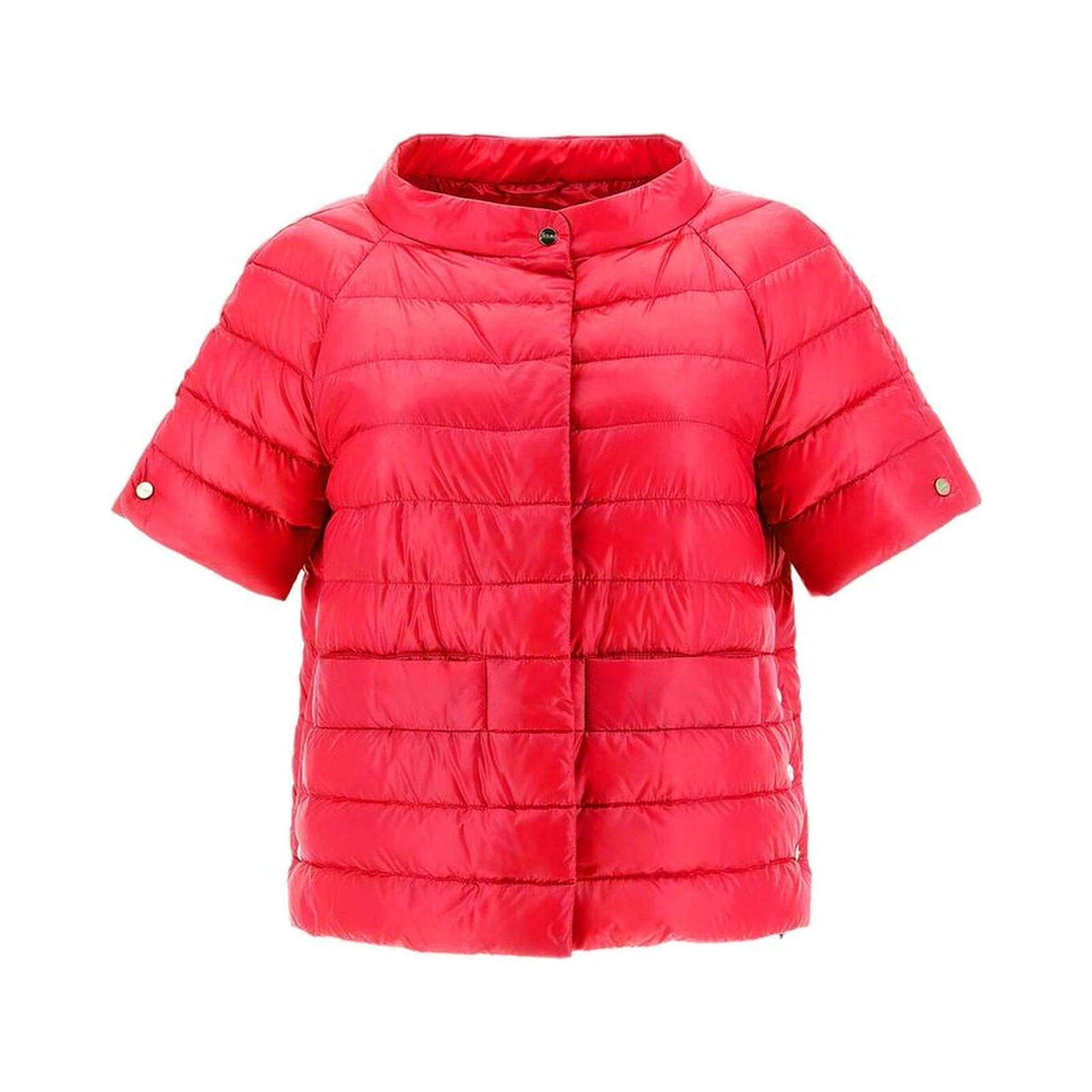 Multicolor Polyamide Full-Length Jacket