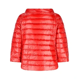 Multicolor Polyamide Full-Length Jacket