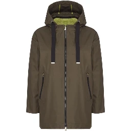 Bicolor Cotton Coat