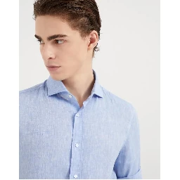 Blue Linen Shirt