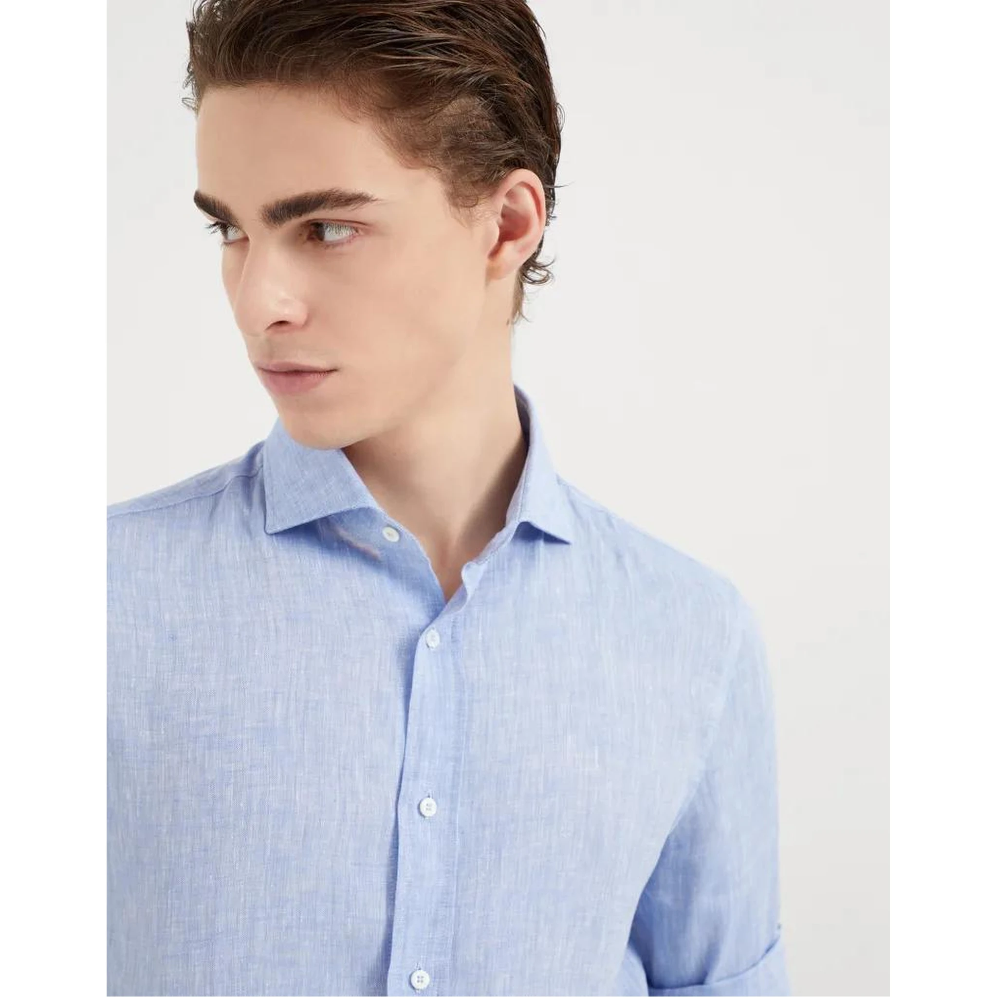 Blue Linen Shirt
