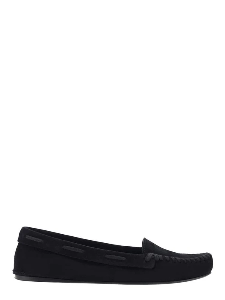 Black Calfskin Moccassin