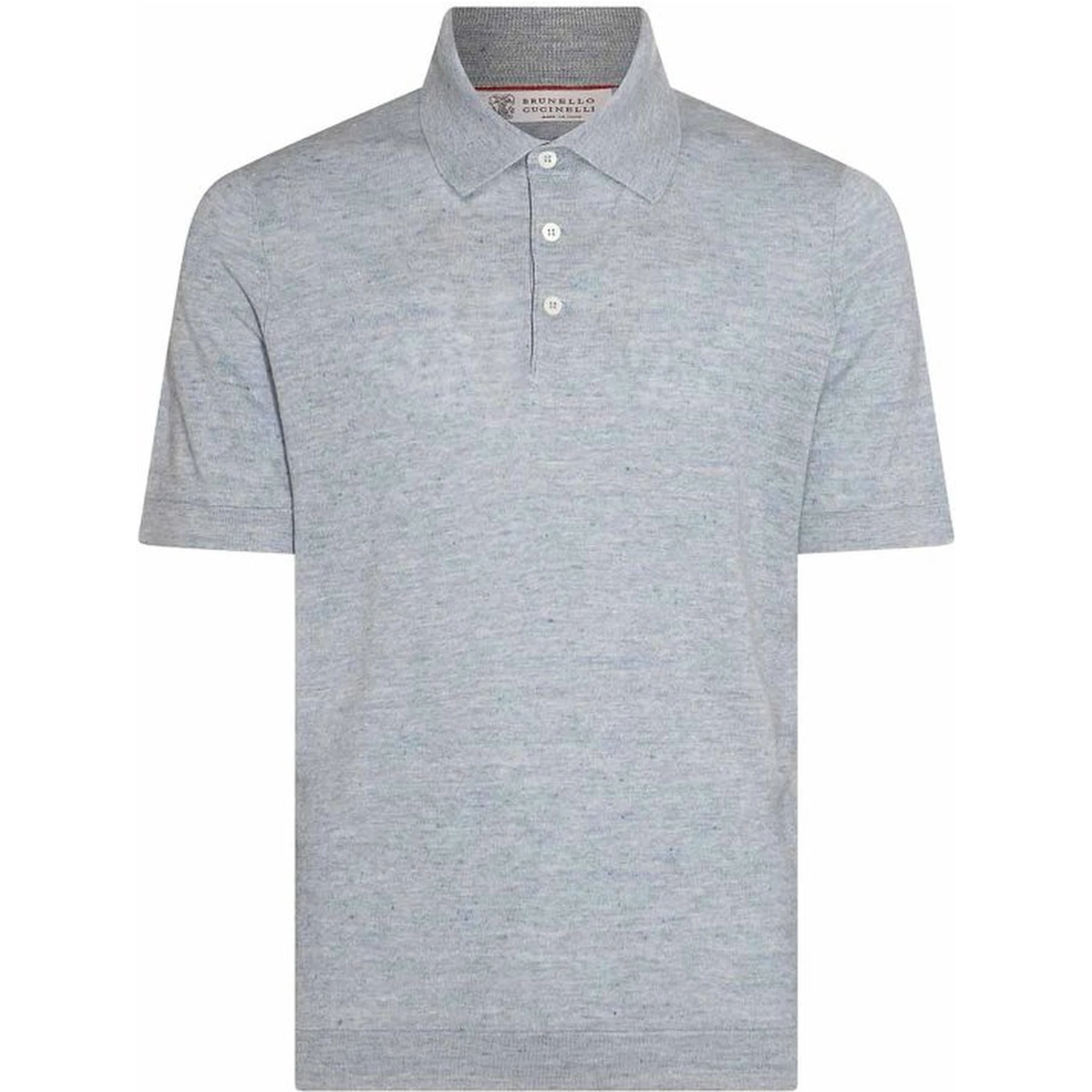 Light Blue Linen Shortsleeve Shirt