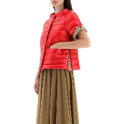 Multicolor Polyamide Full-Length Jacket