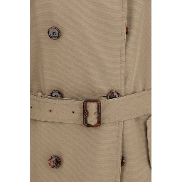Brown Silk Coat