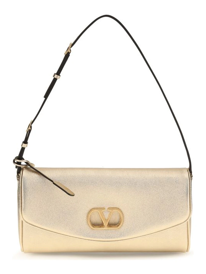 Gold Lamb Ovis Aries Aries Clutch Bag