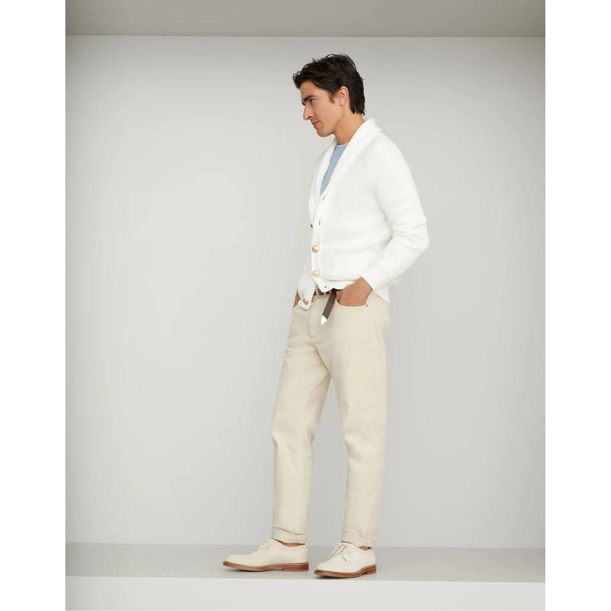 تيشيرت قطني ثنائي اللون