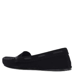 Black Calfskin Moccassin