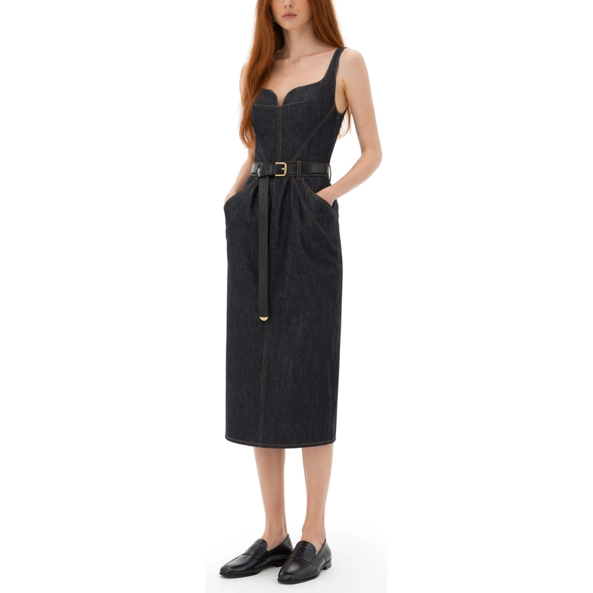ABITO IN DENIM GREZZO
