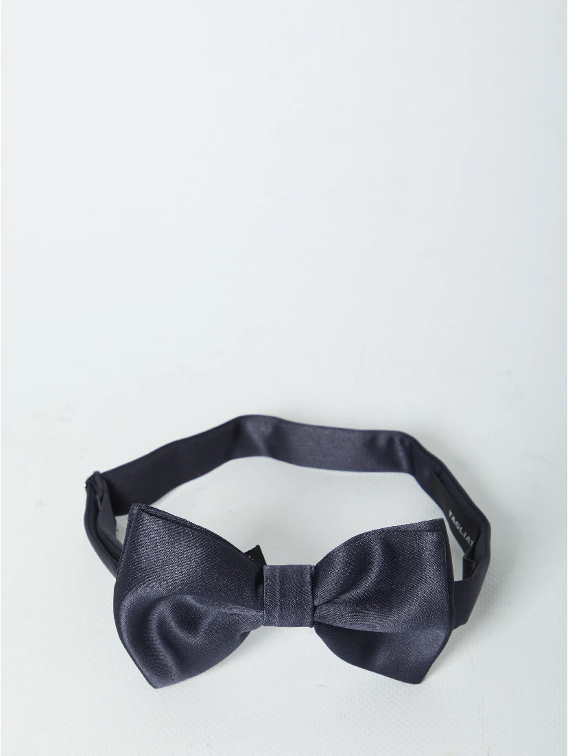 Blue bow tie