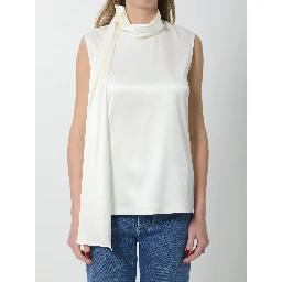 Silk satin top