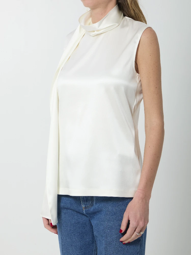 Silk satin top alternative