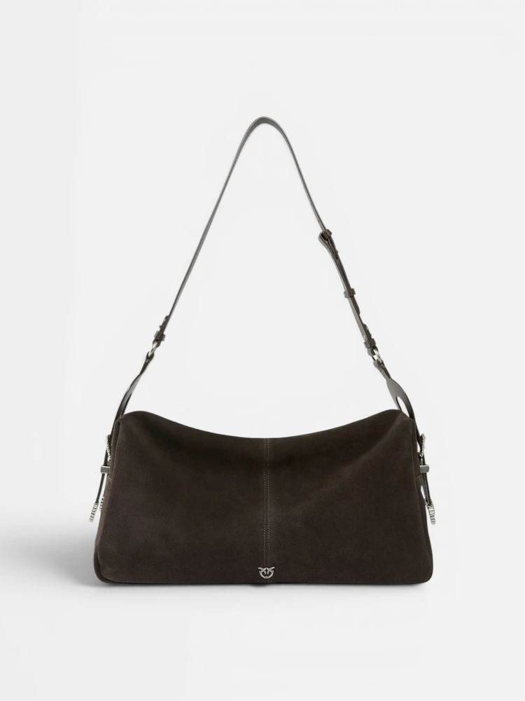 PINKO 24 BIG SUEDE handbag