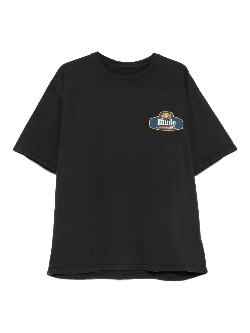Rhude T-shirts and Polos Black