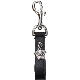 Black Leather Keychain