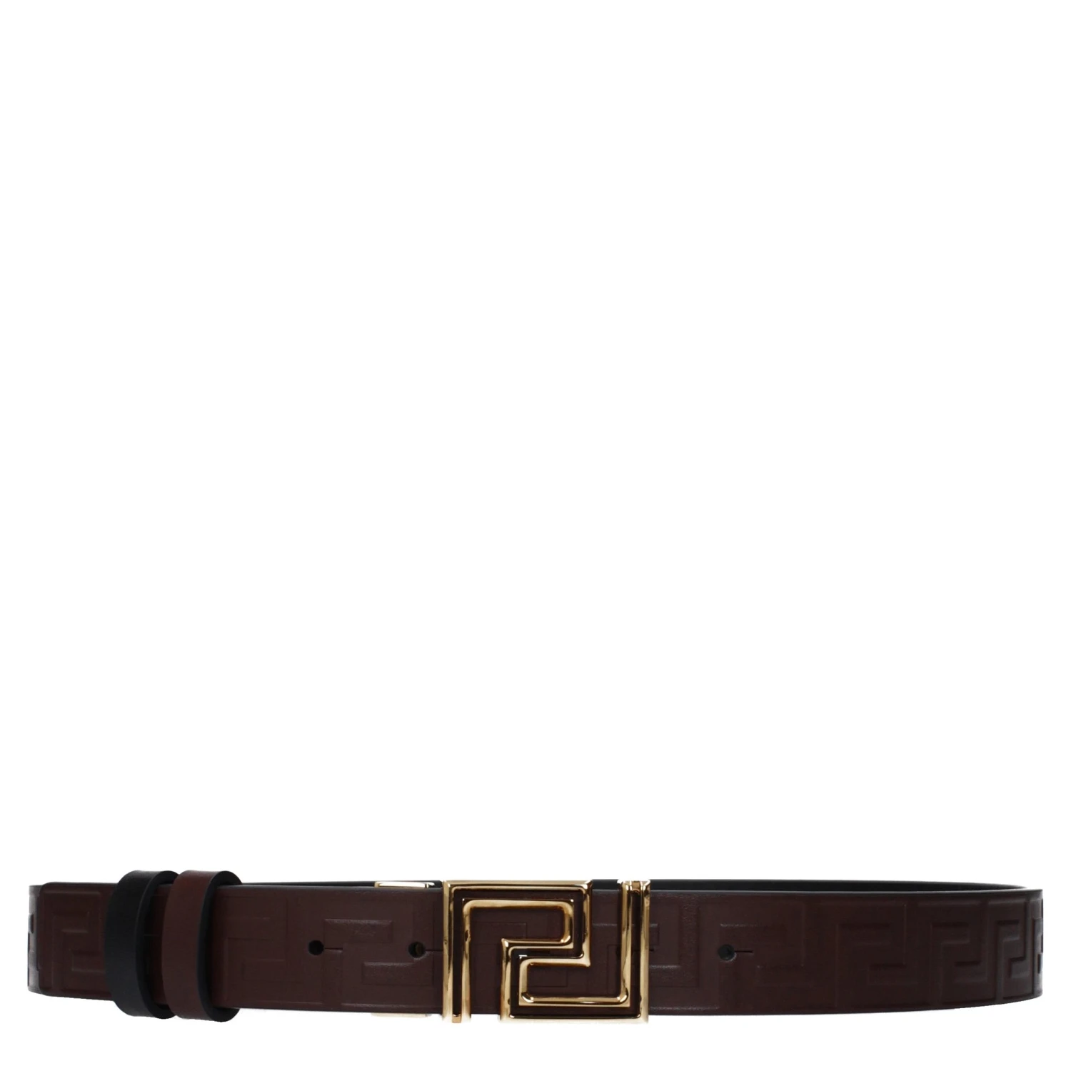 Brown Leather Regular Belt
