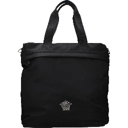 Black Nylon Shoulder Bag