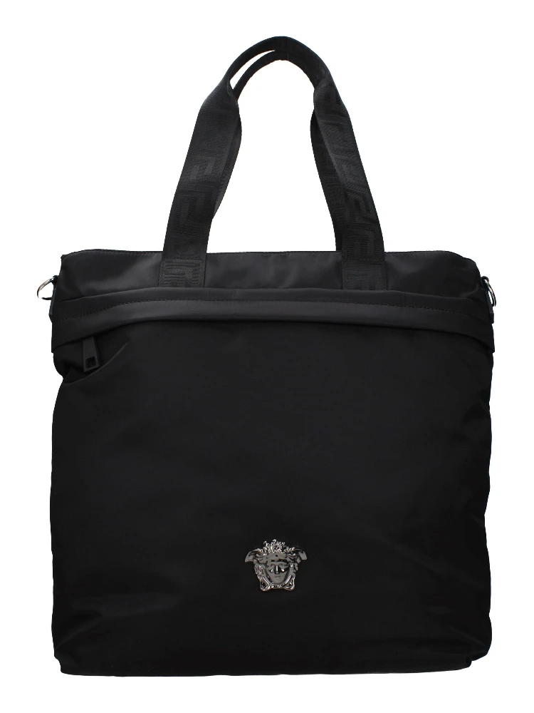 Black Nylon Shoulder Bag