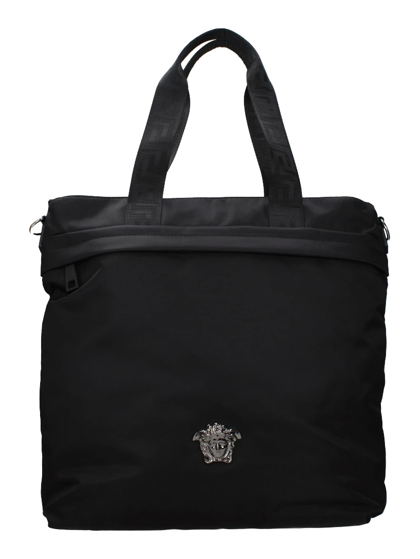 Black Nylon Shoulder Bag