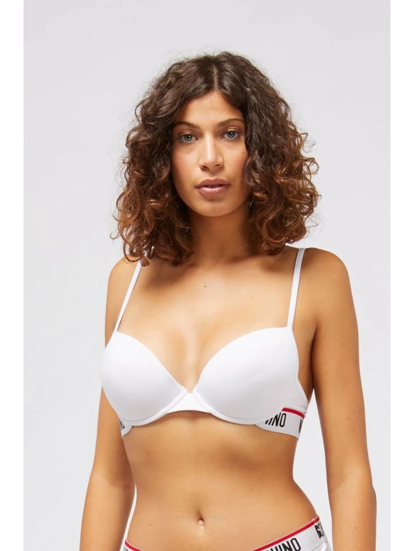 White Cotton Bra