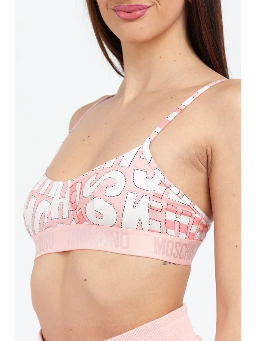 Multicolor Cotton Bra