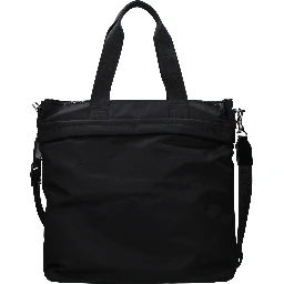 Black Nylon Shoulder Bag