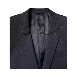 Blazer MARTINI Dark Blue Wool SingleBreasted Blazer