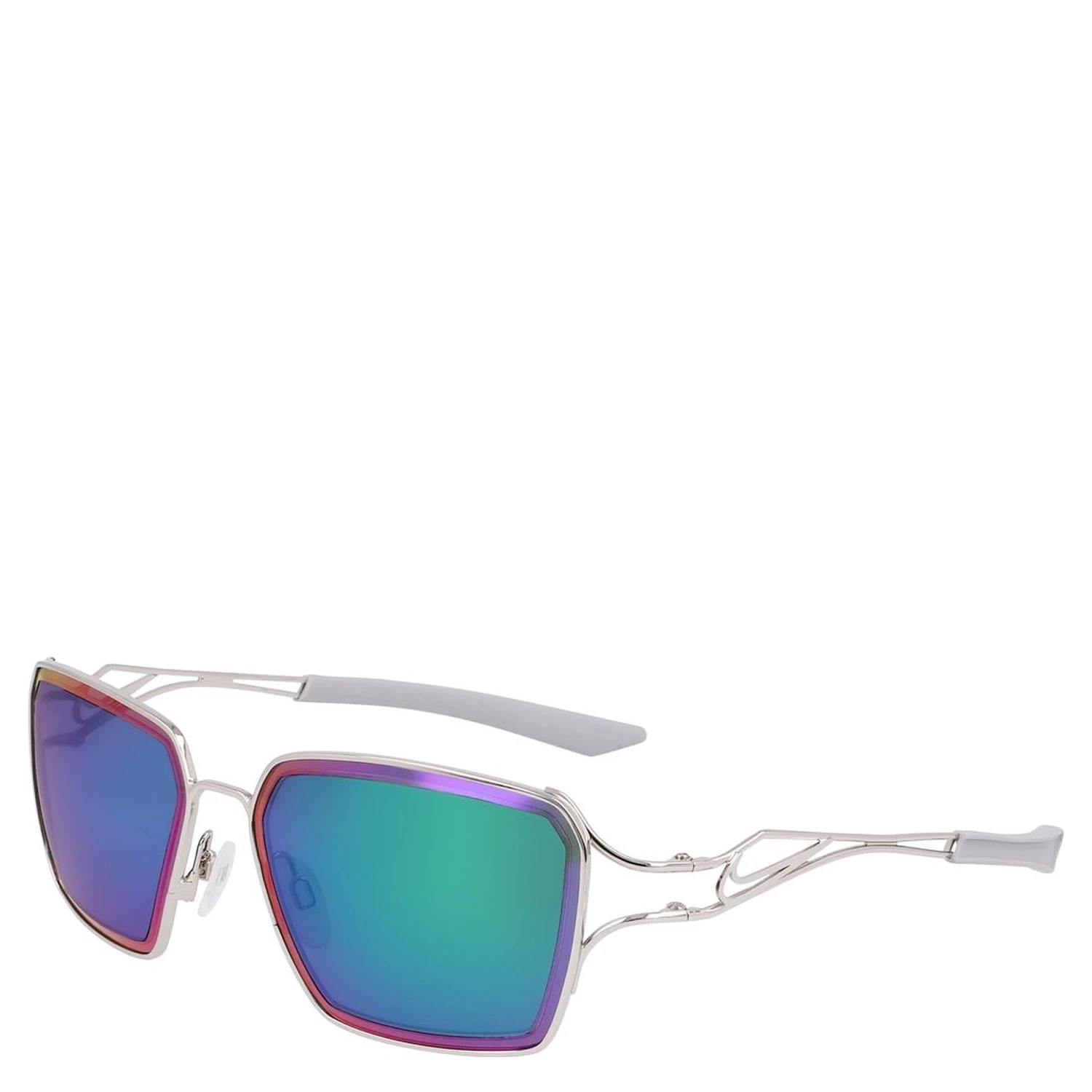 Gray Metal Sunglasses
