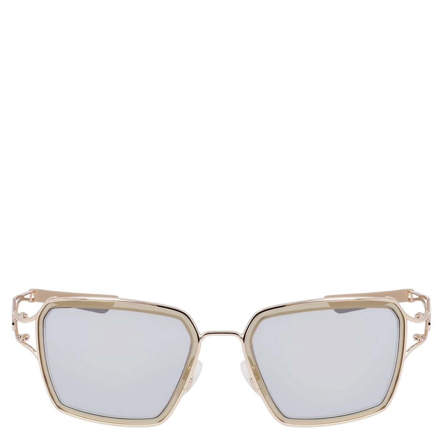 Bicolor Metal Sunglasses