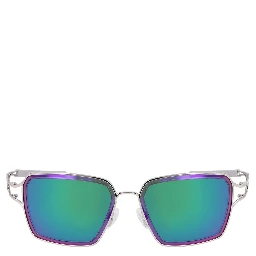 Gray Metal Sunglasses