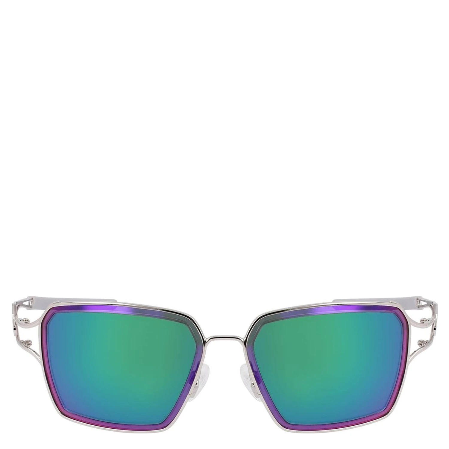 Gray Metal Sunglasses