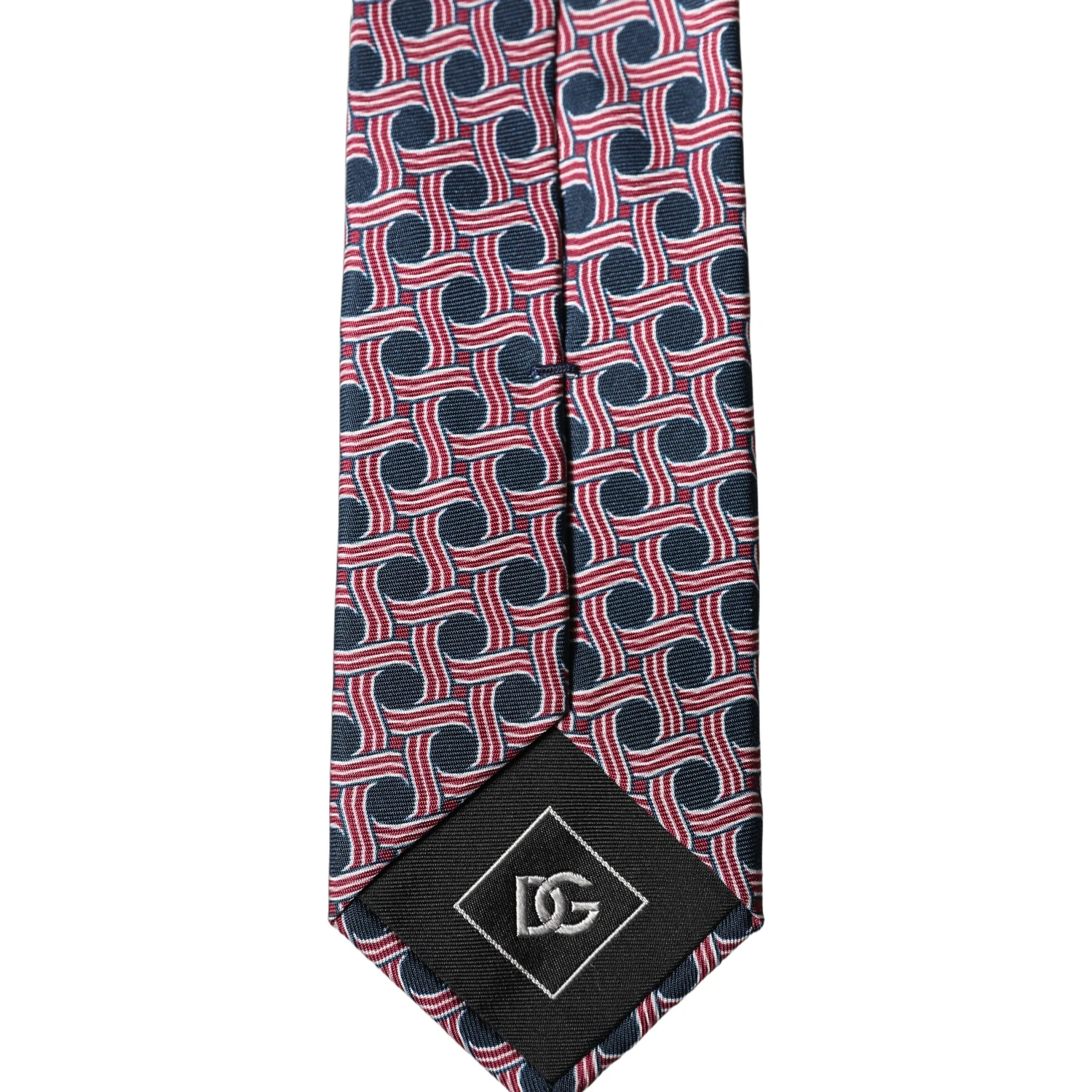 Multicolor Patterned Silk Adjustable Men Tied Necktie Tie