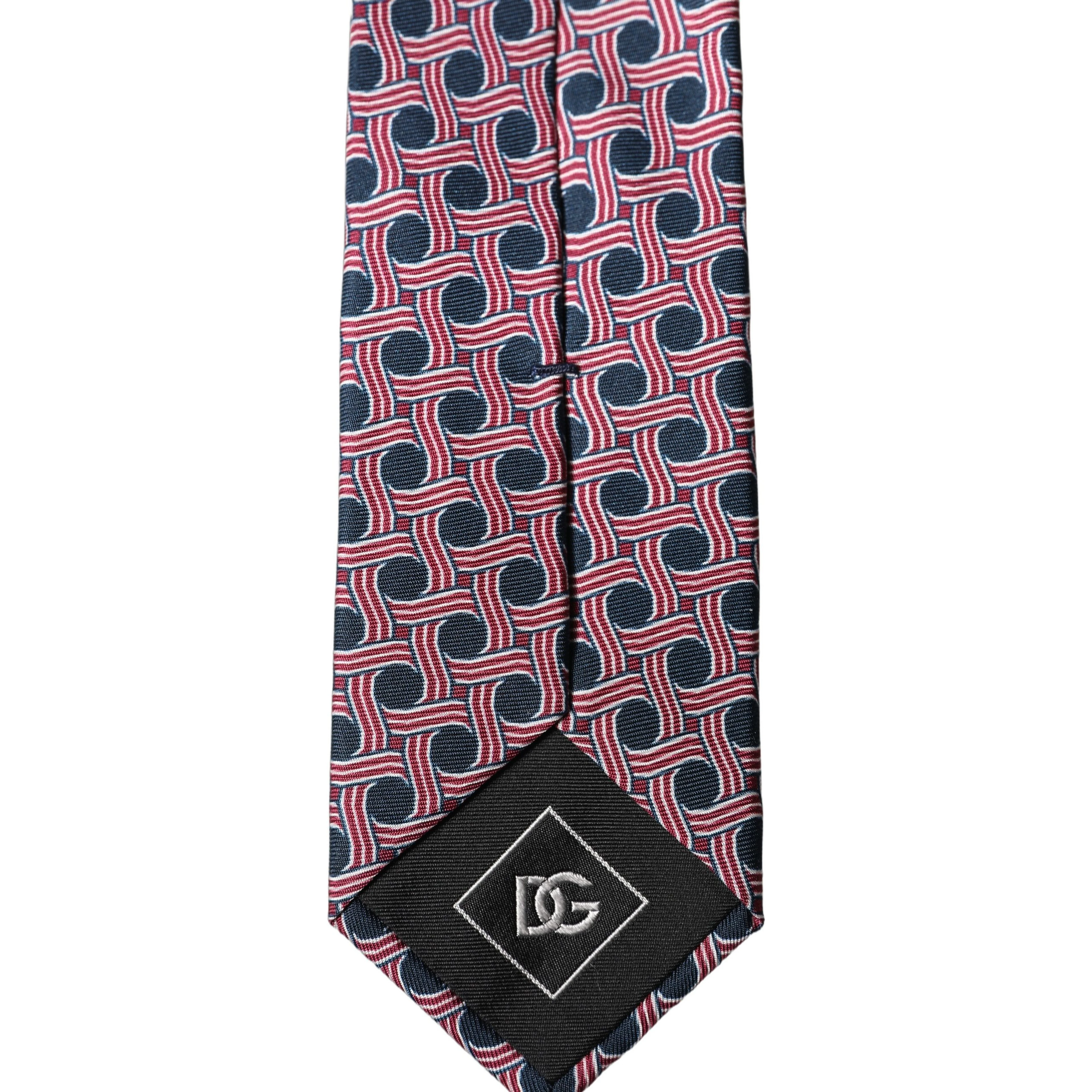 Multicolor Patterned Silk Adjustable Men Tied Necktie Tie