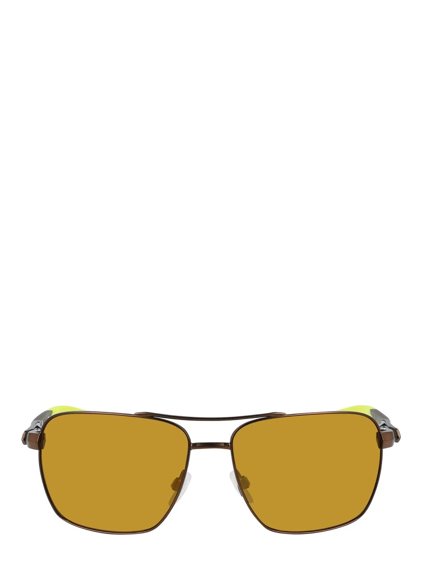 Brown Metal Sunglasses