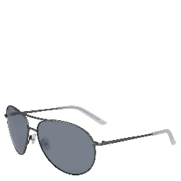 Gray Metal Sunglasses