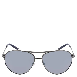 Gray Metal Sunglasses