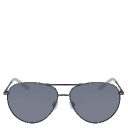 Gray Metal Sunglasses