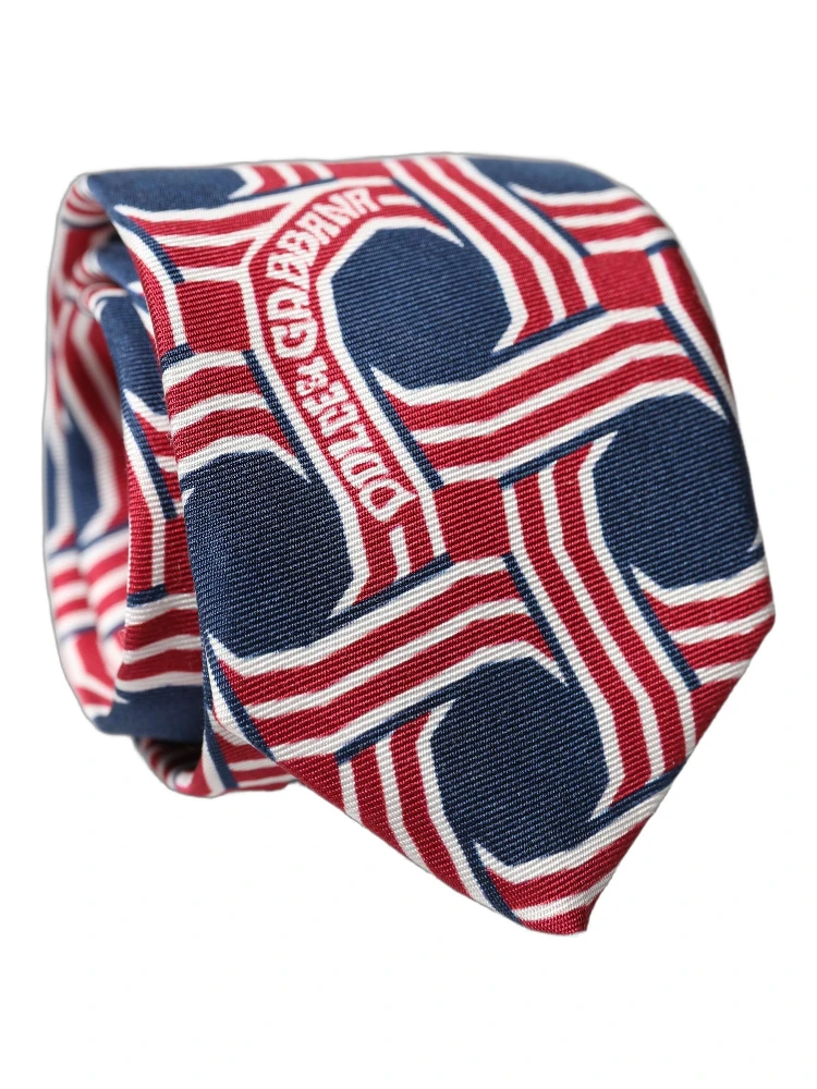 Multicolor Patterned Silk Adjustable Men Tied Necktie Tie