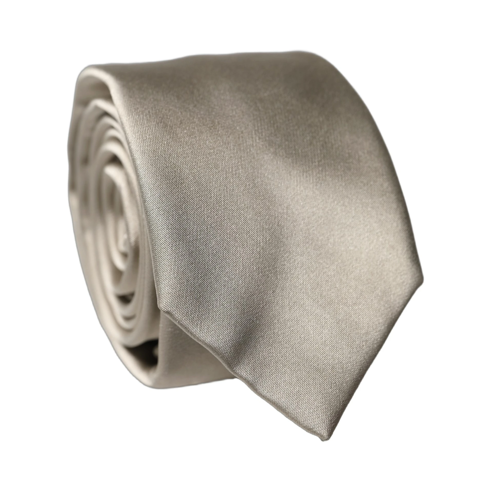 White Tattoo Floral Silk Adjustable Men Tied Necktie Tie