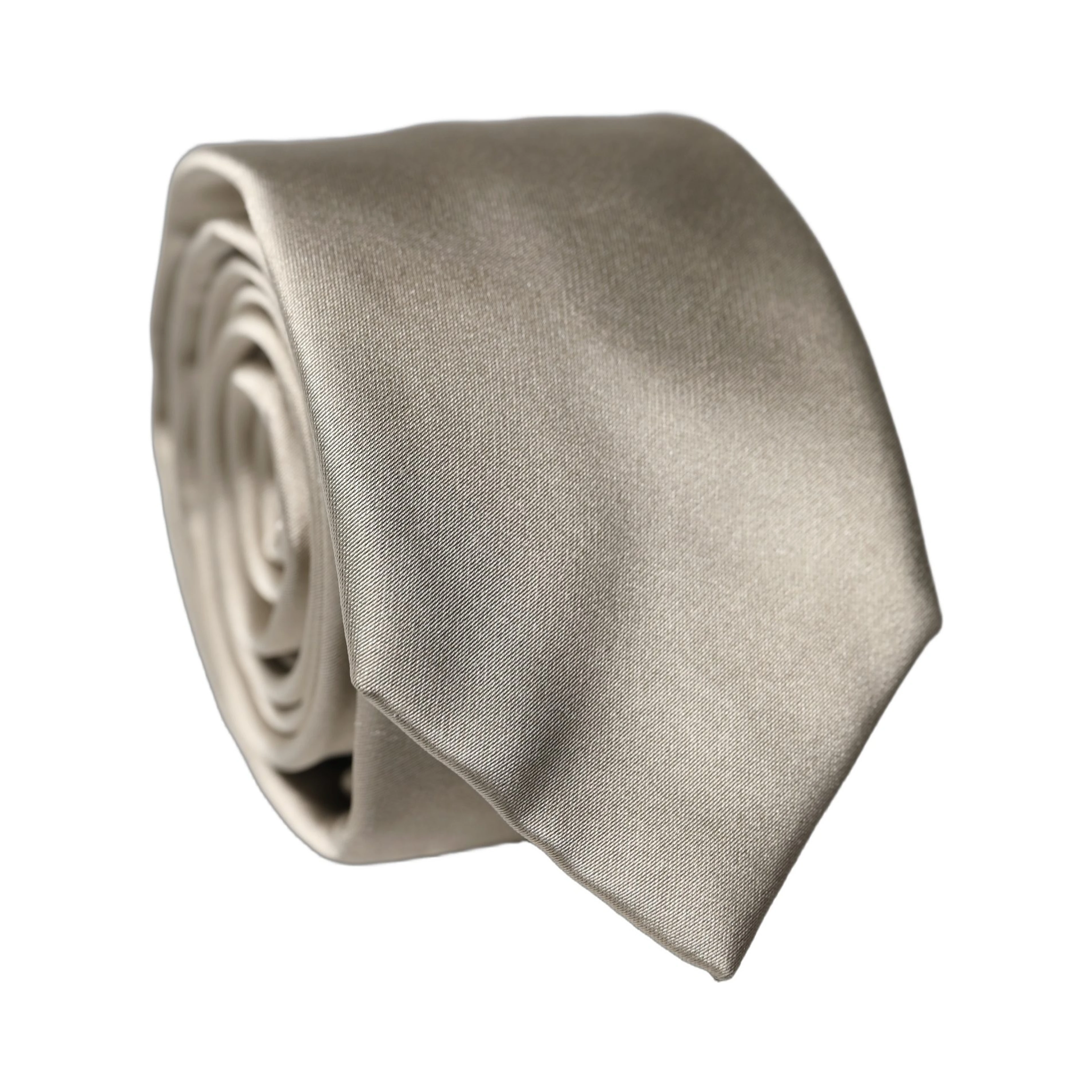 White Tattoo Floral Silk Adjustable Men Tied Necktie Tie