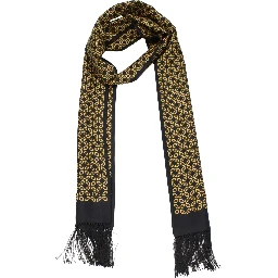 Black Silk Foulard