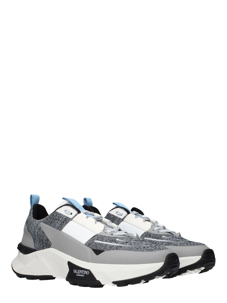 Gray Fabric Athletic Sneakers alternative