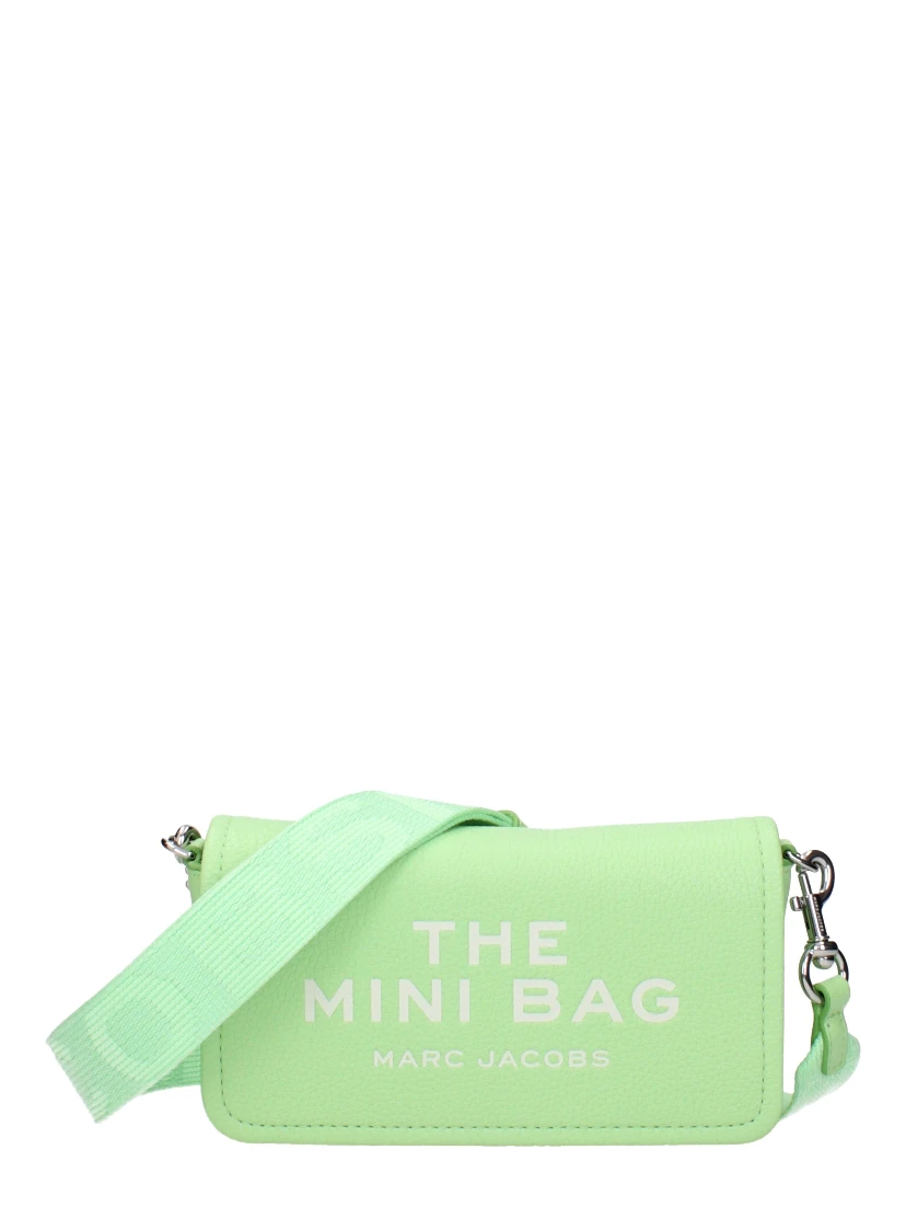Green Leather Crossbody Bag